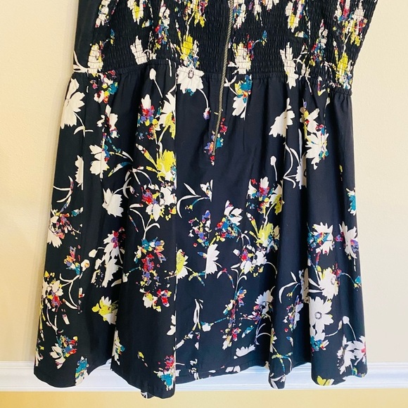 Jessica Simpson Black Floral Dress Size 2X - Picture 12 of 15